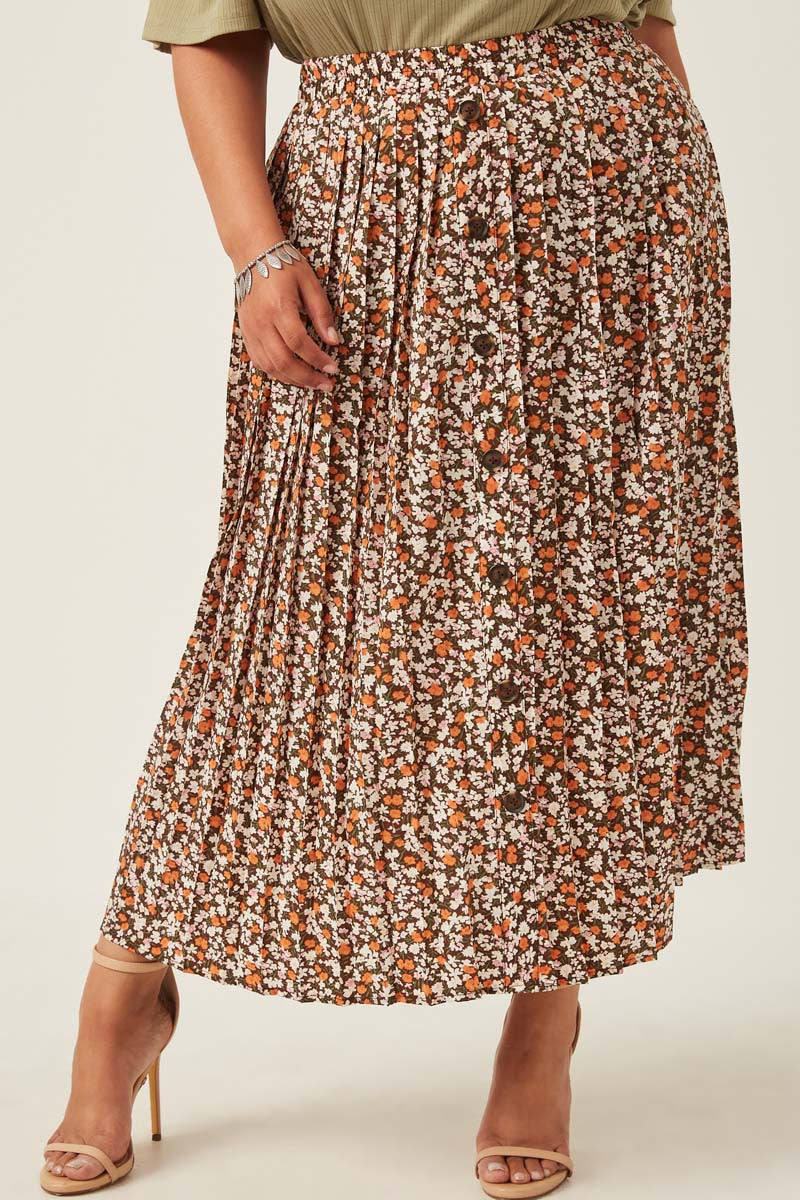 Perfectly Fall Skirt-PLUS