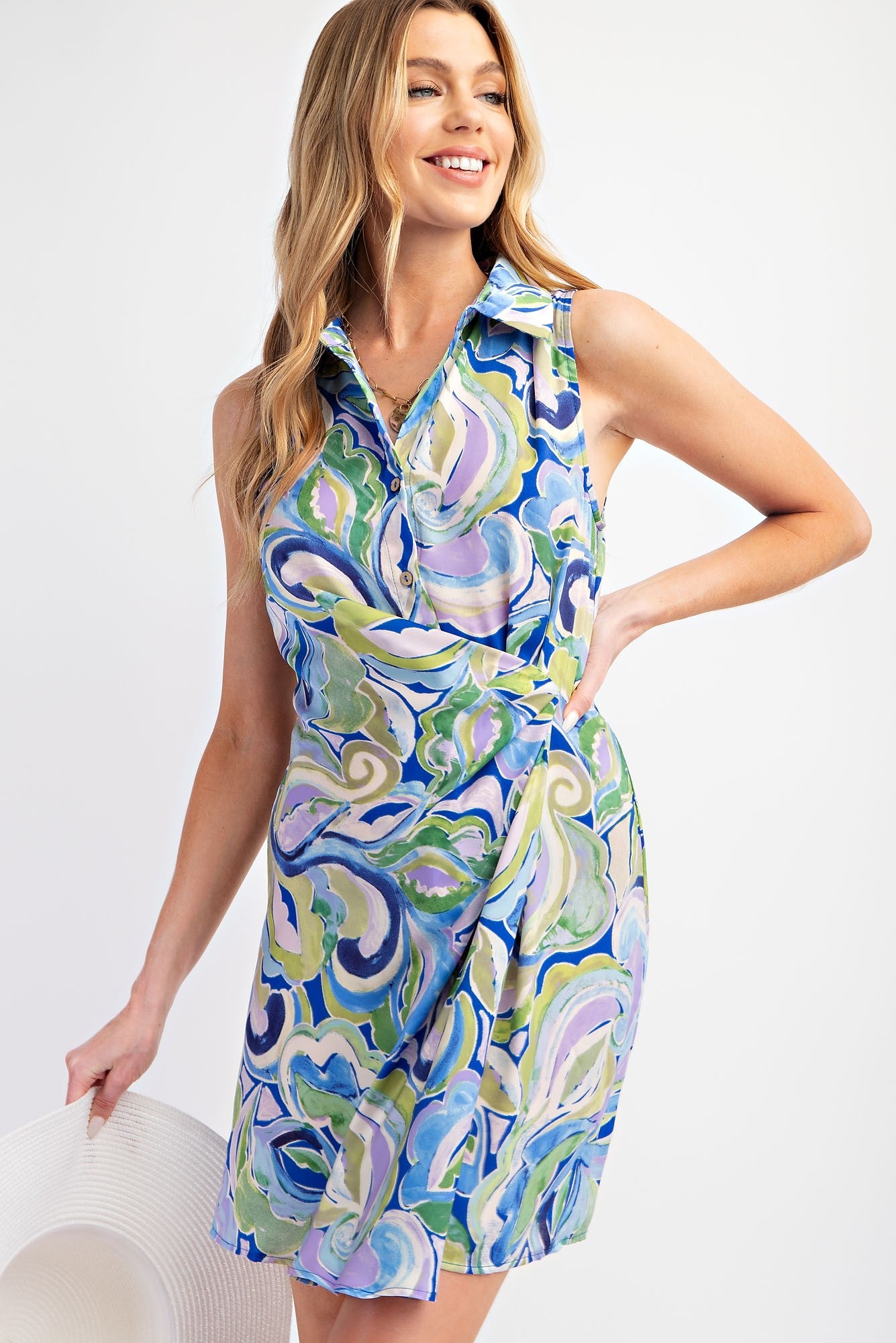 Marbled & Pretty Dress