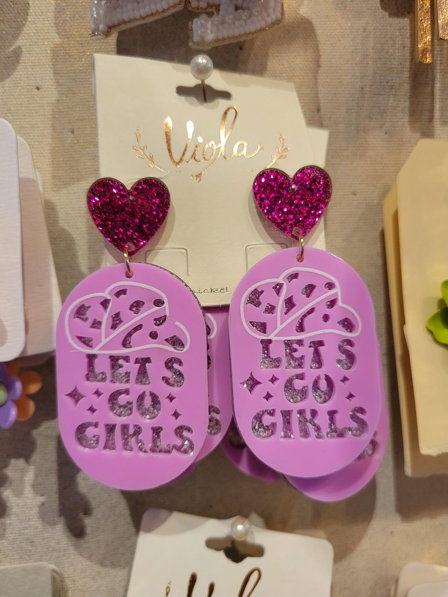 Let's Go Girls Earrings