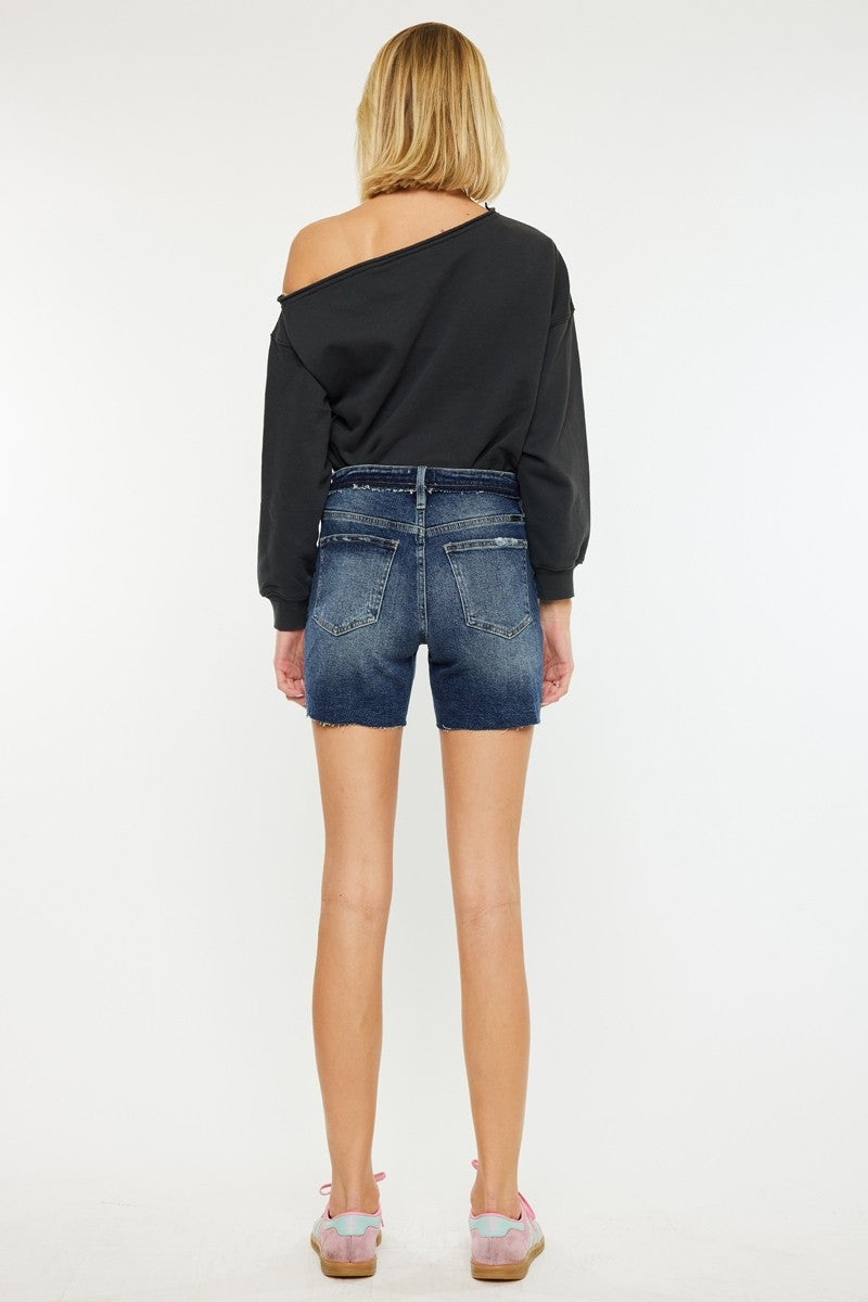 Dark Wash Delight Shorts
