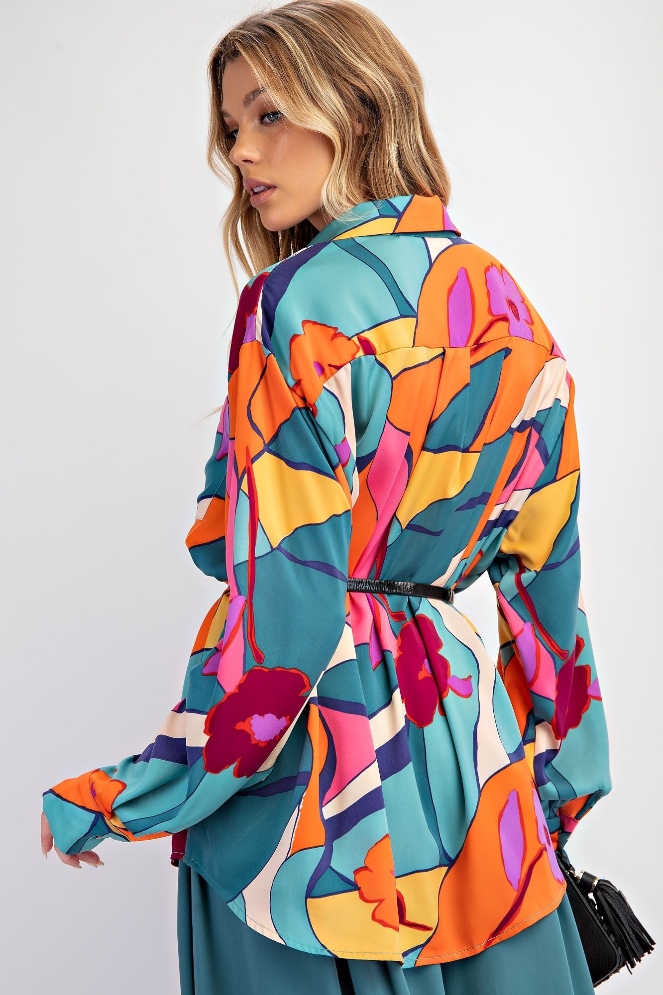 Summer Satin Top