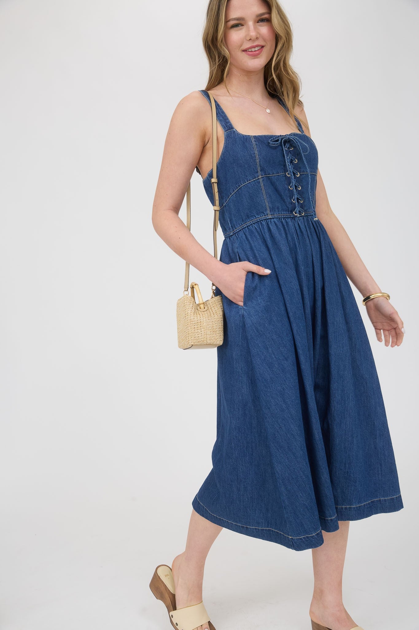Denim Country Concert Dress