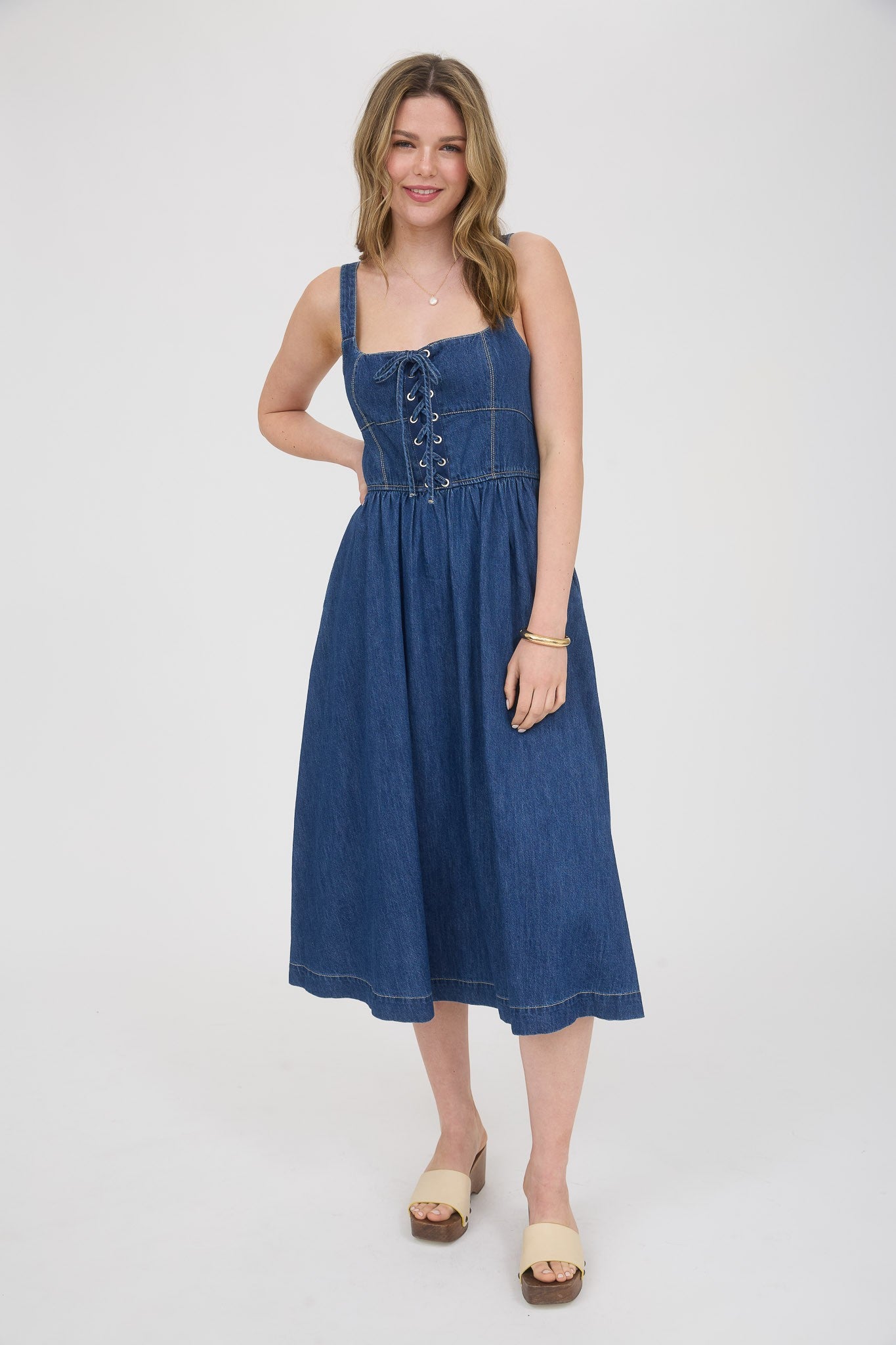 Denim Country Concert Dress