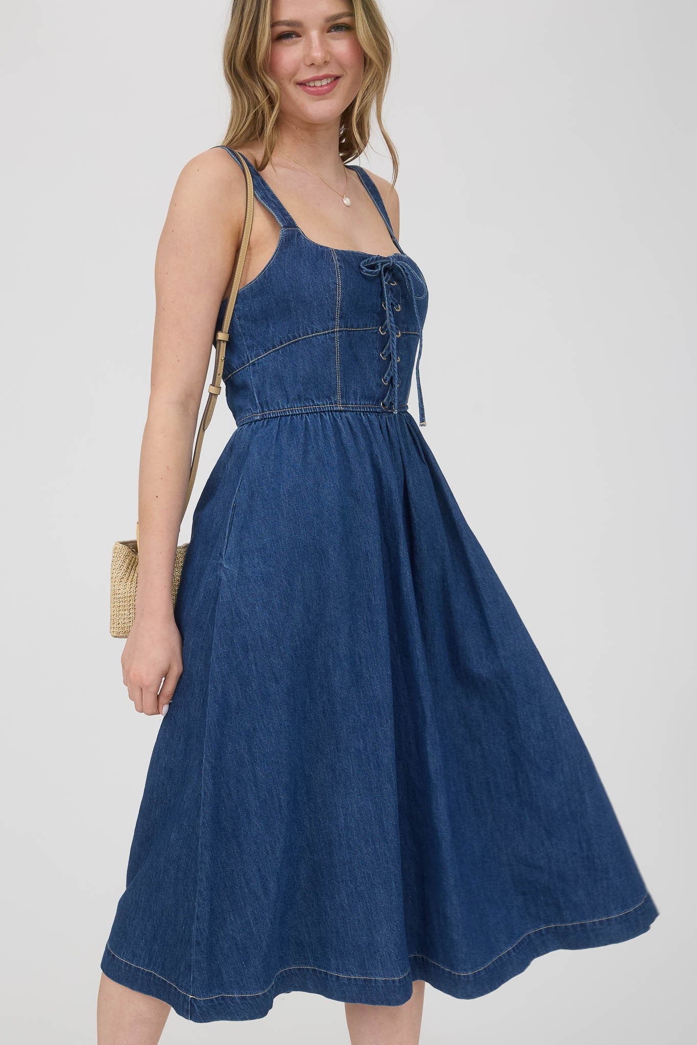 Denim Country Concert Dress