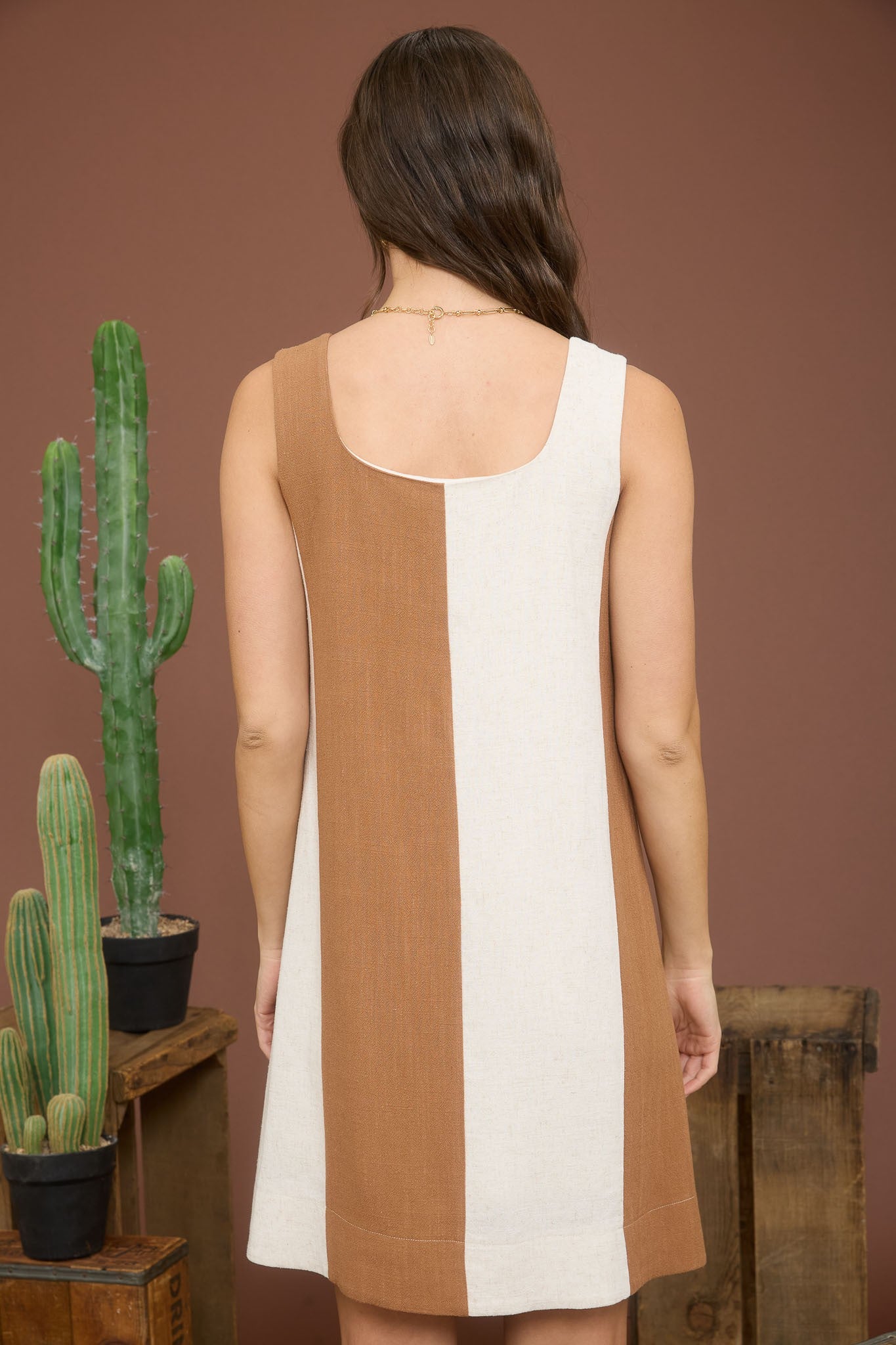 Western Style Midi Dress