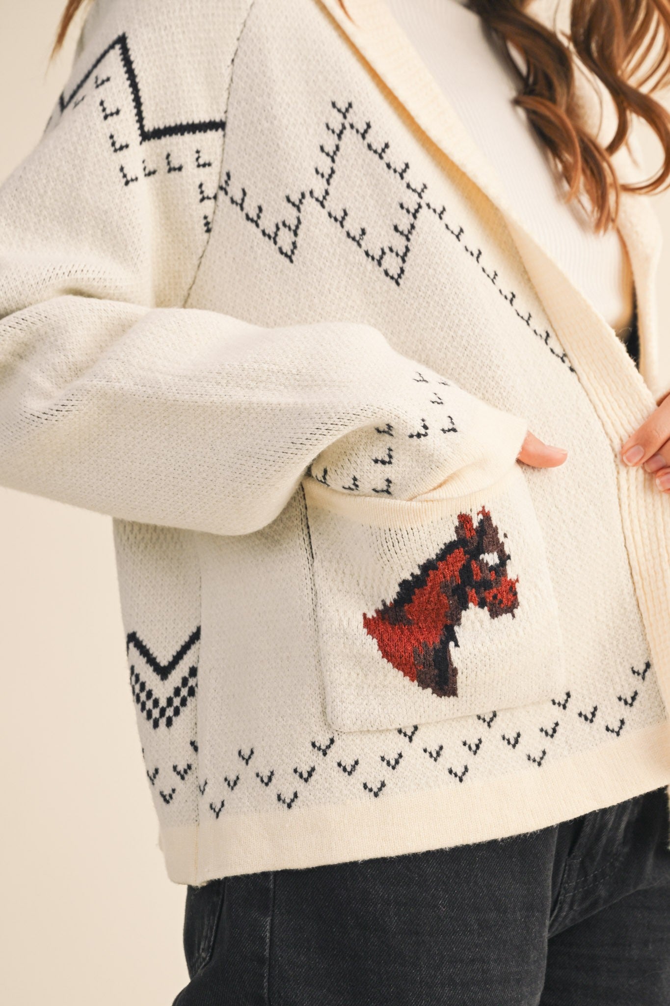 Horsin Around Cardigan