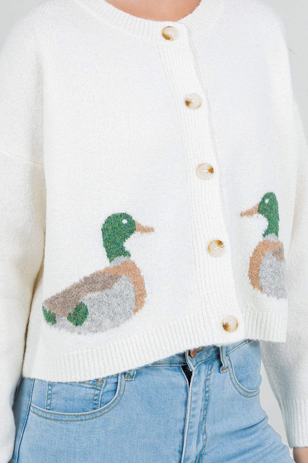 Mallard Duck Cardigan