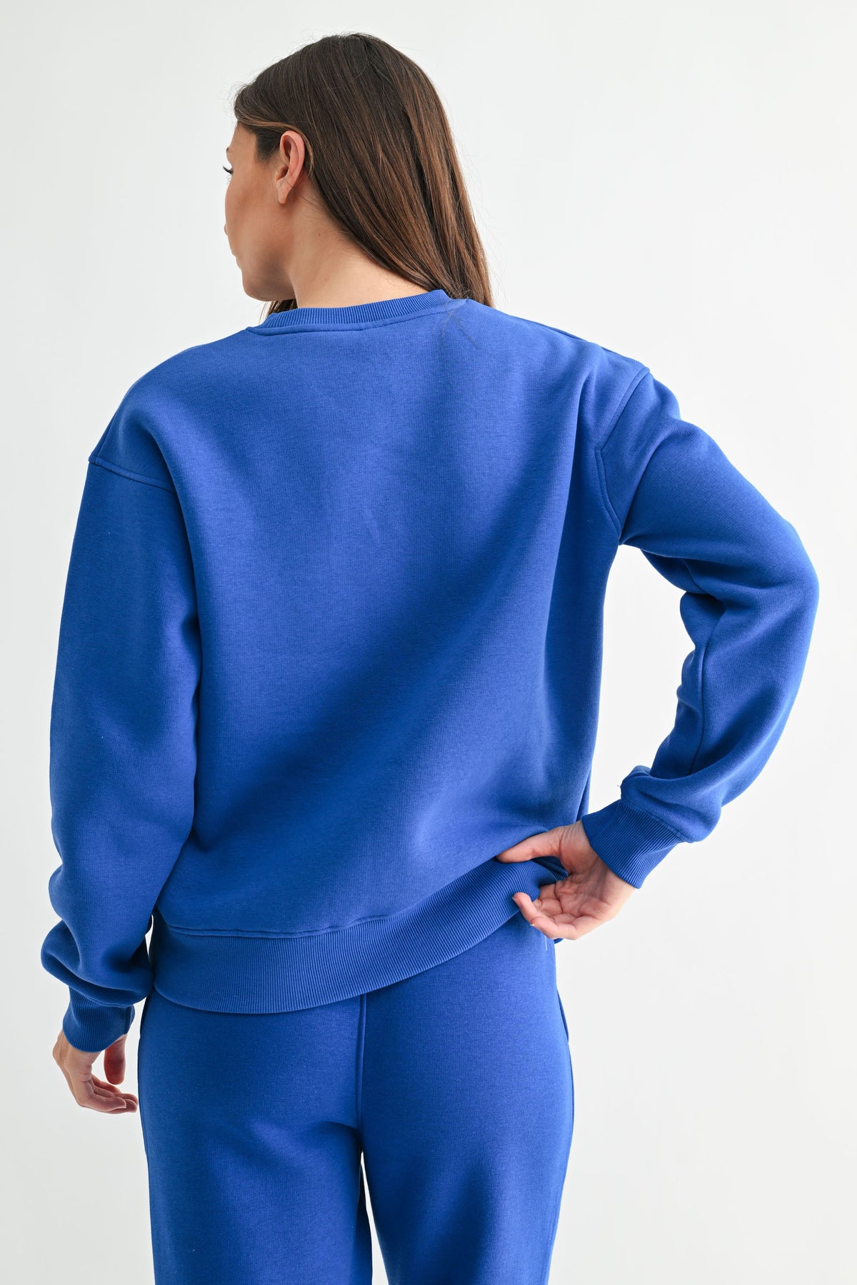 Indigo Basic Crewneck