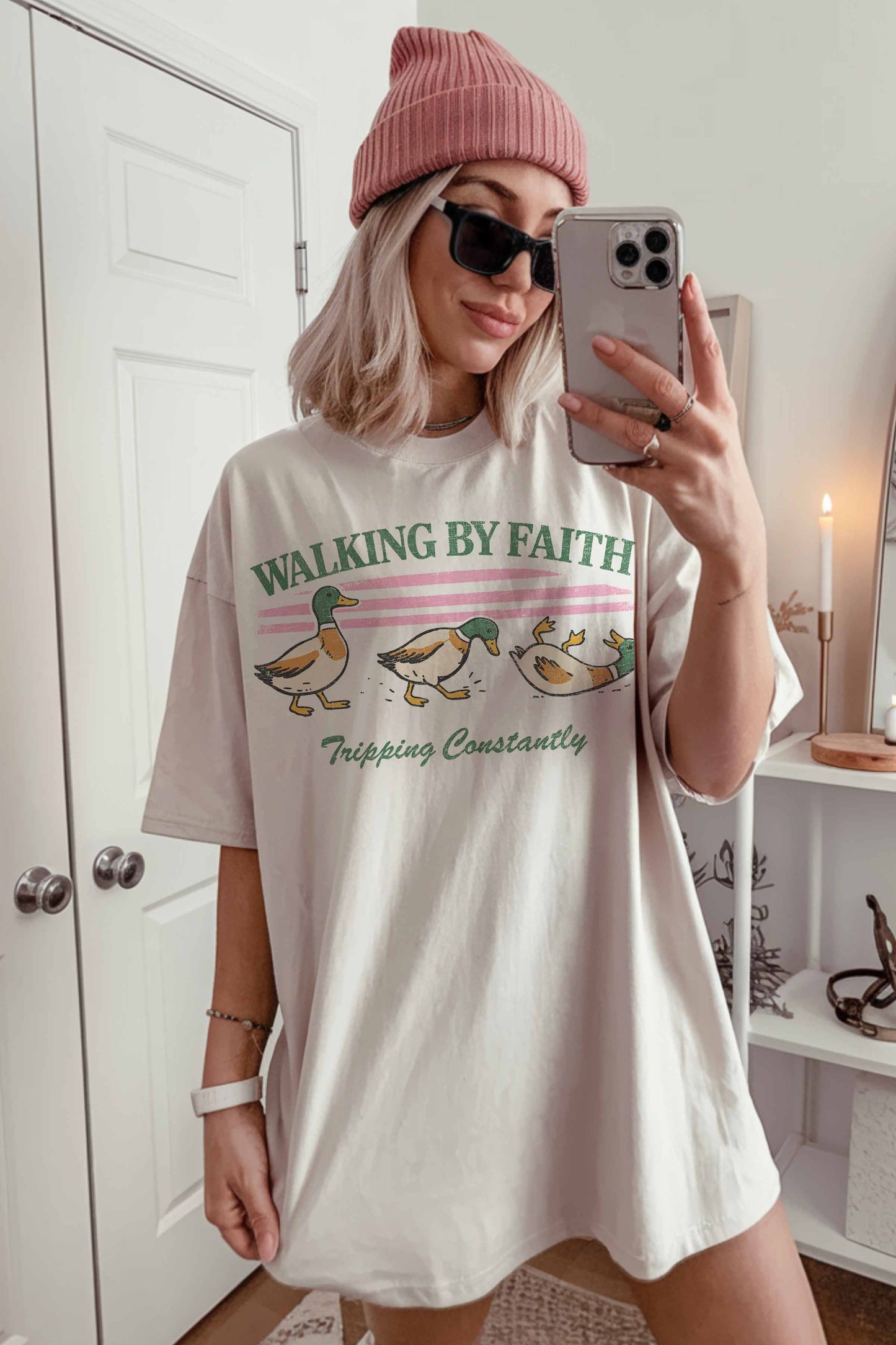 Walking By Faith Duckies Tee