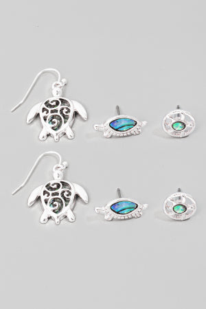Turtle Lake Earrings