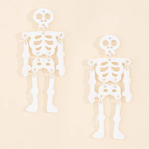 Skeleton Halloween Earrings