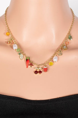 Assorted Fruit Necklace