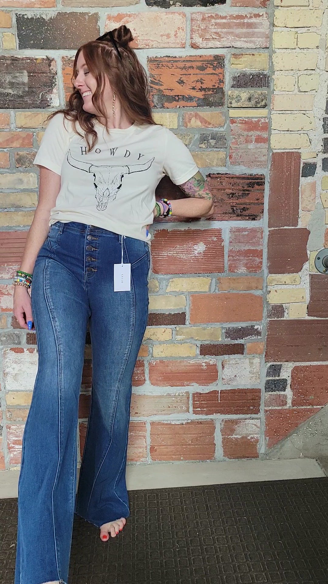 Rise Like a Butterfly Jeans