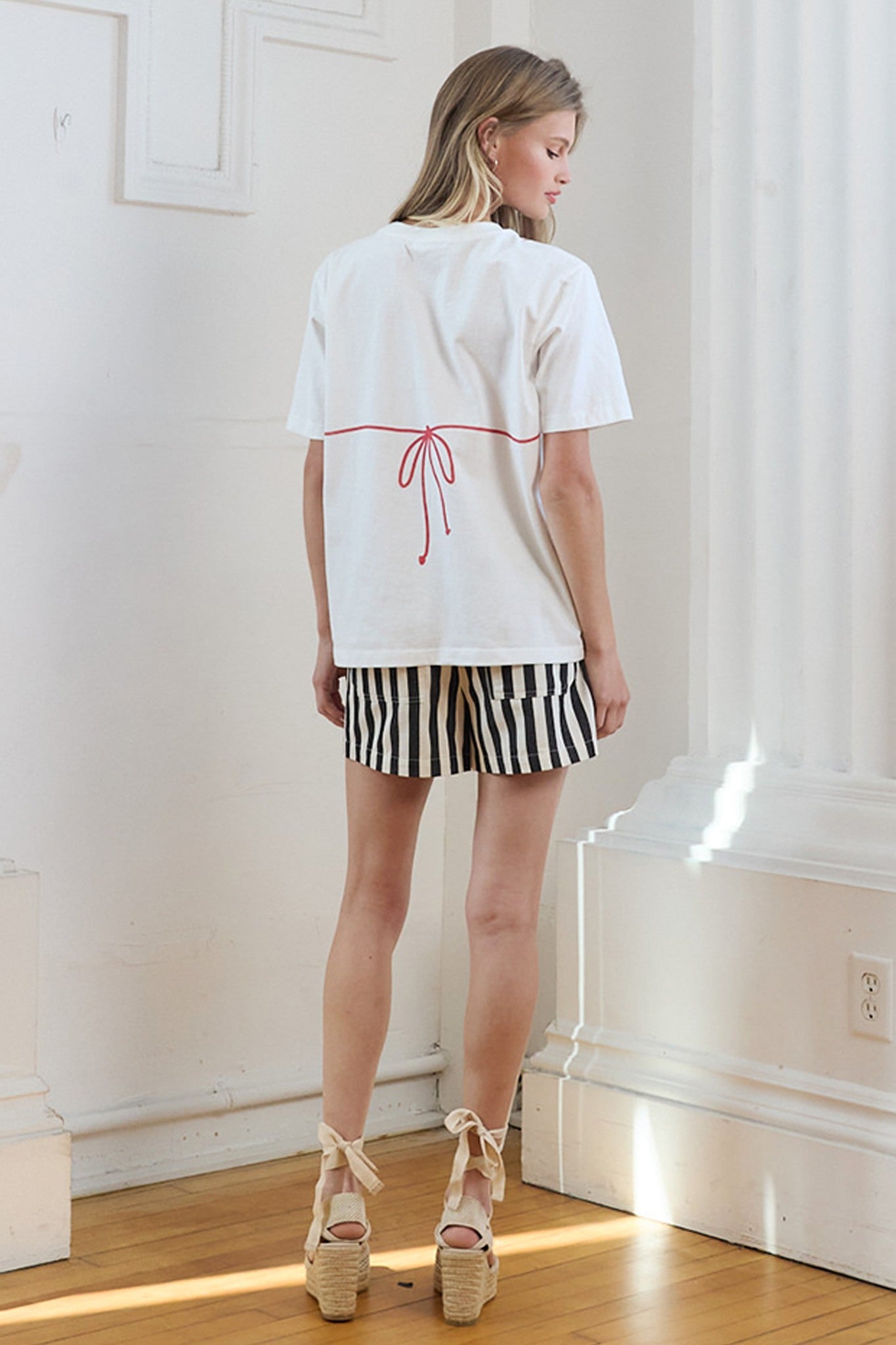 Bikini Beaded Graphic Shirt