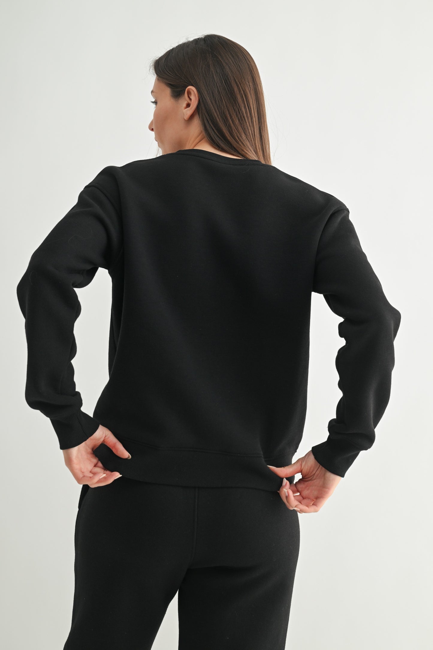Basic Black Crewneck