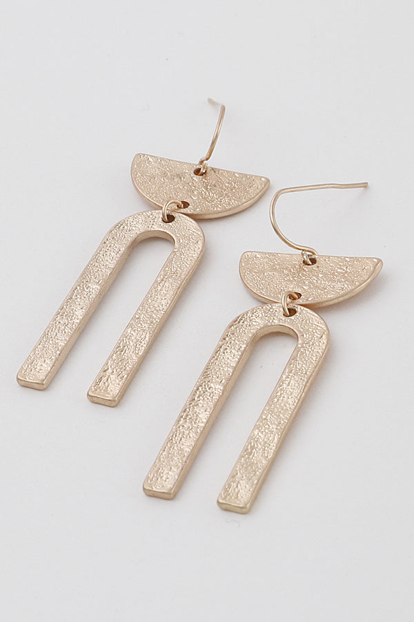 Textured Arch Earrings