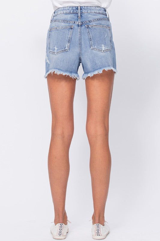 New Cool Wrap Jean Shorts