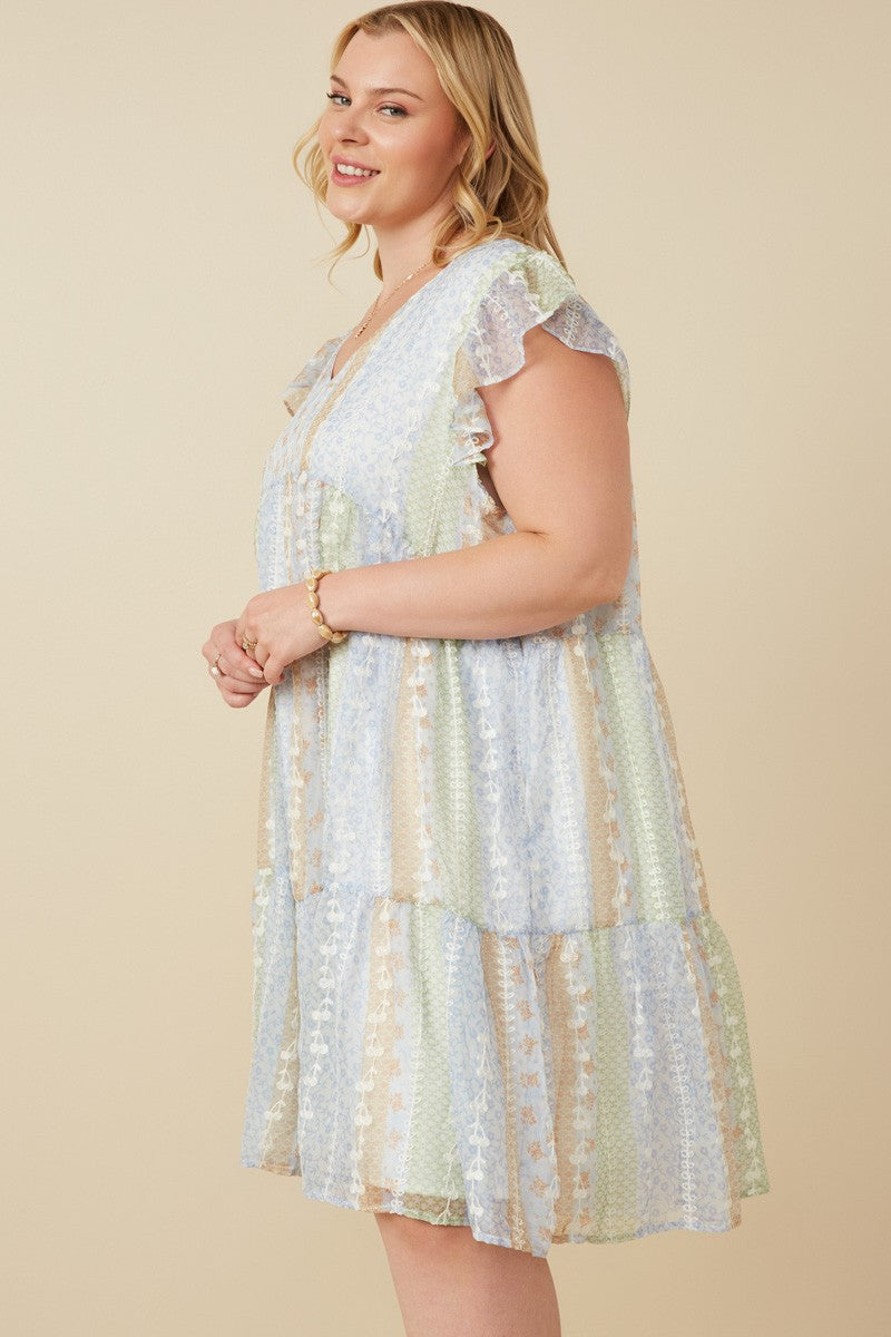 Dainty and Whimsical Dress-PLUS