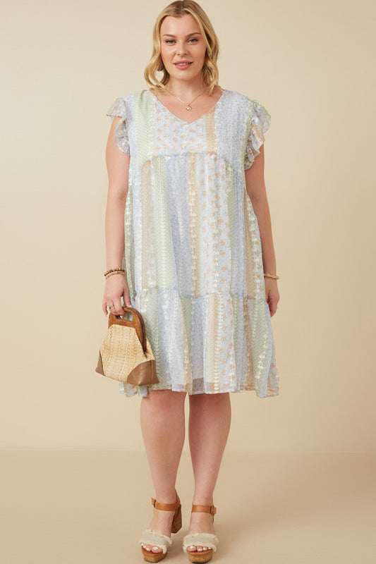 Dainty and Whimsical Dress-PLUS
