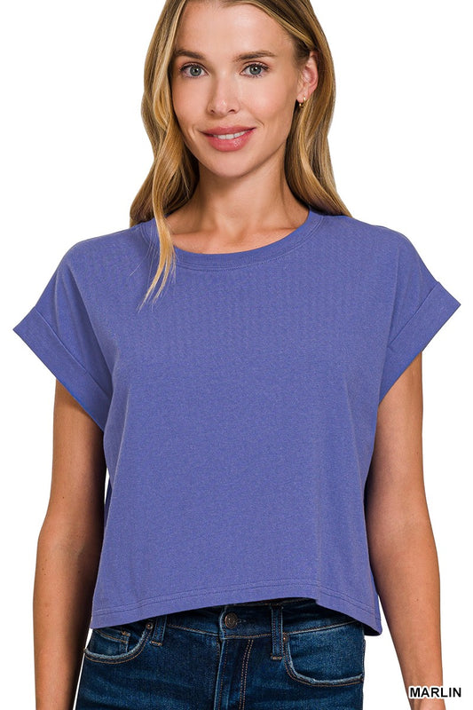 Cotton Boxy Top
