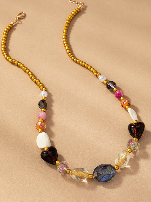 Murano glass beaded Necklace