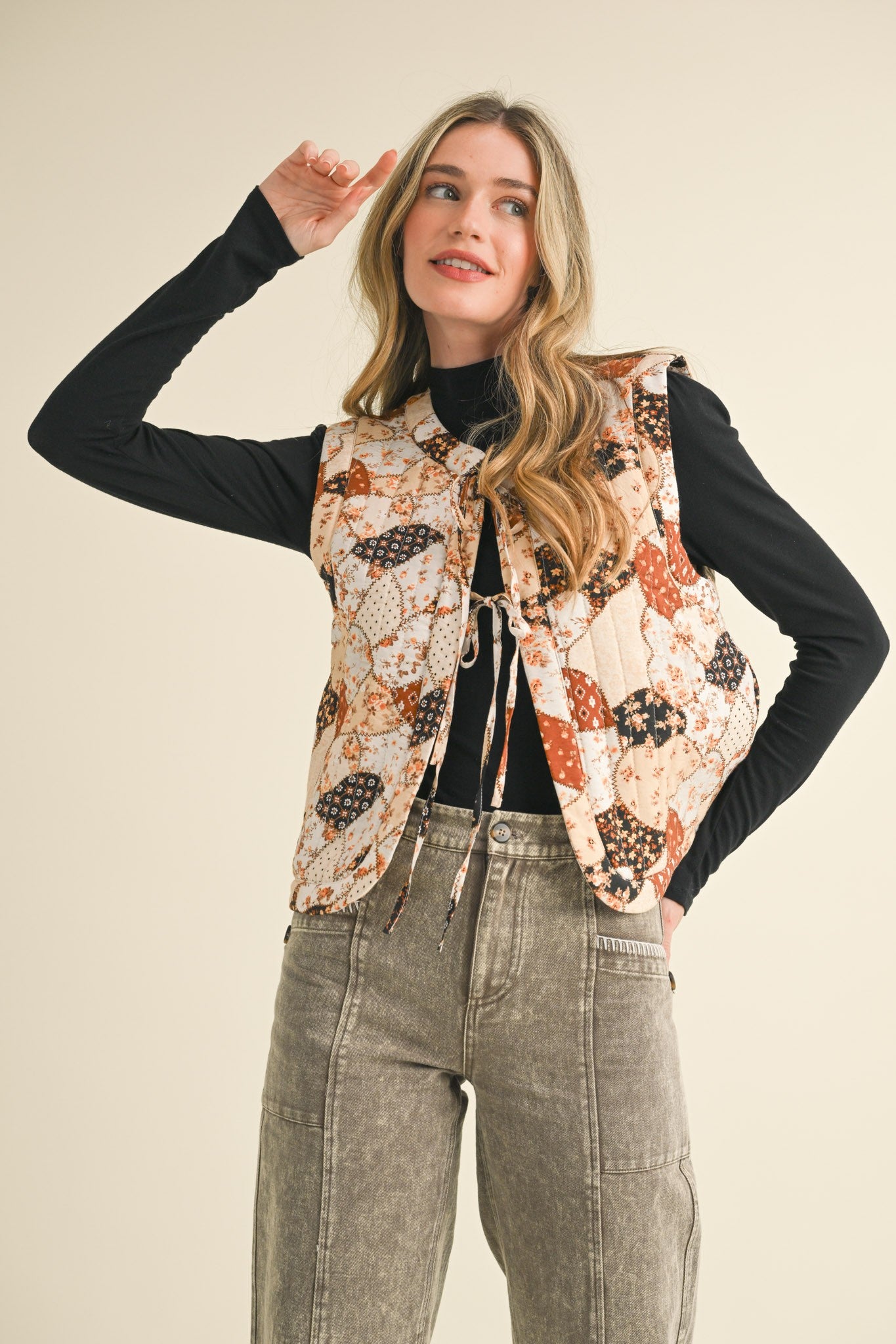 Fall Quilted Vest