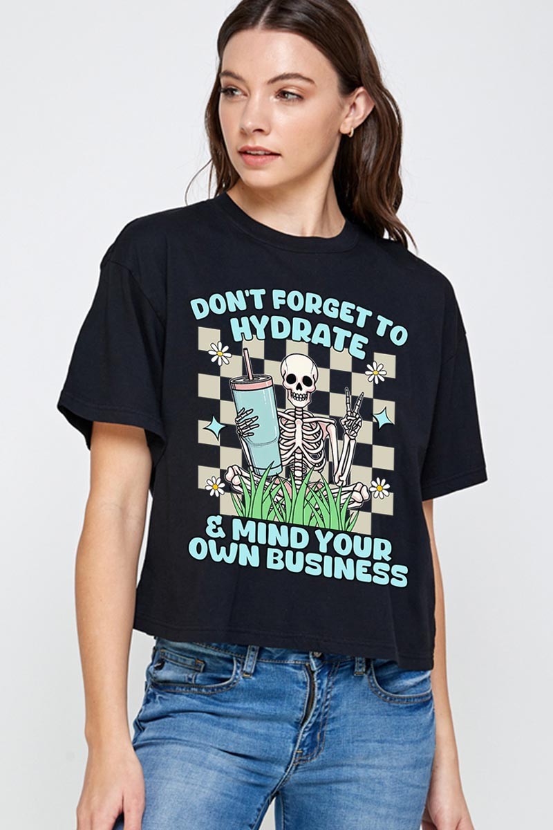 Hydrate or Dydrate Graphic Top