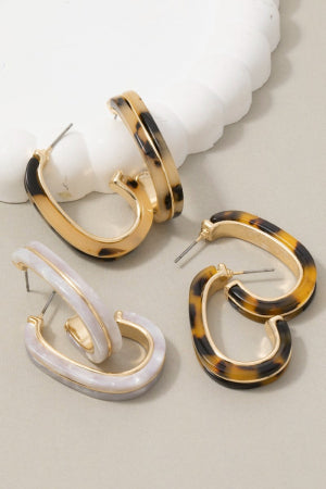 Tortoise Earring