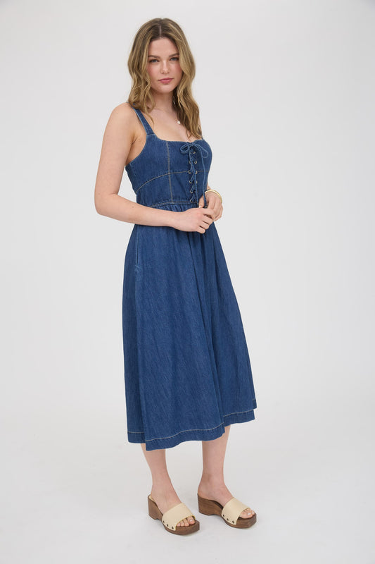 Denim Country Concert Dress