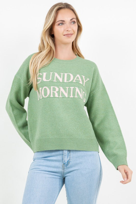 Sunday Morning Sweater