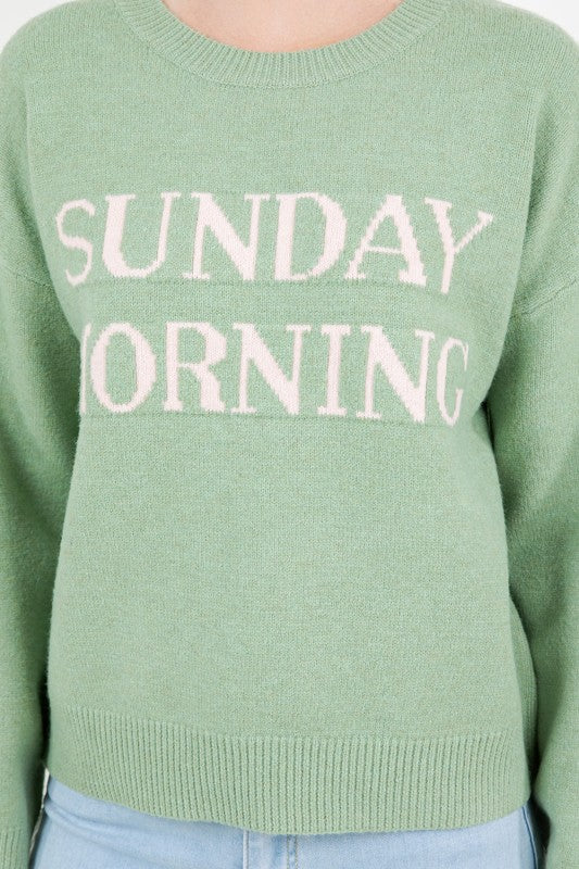 Sunday Morning Sweater