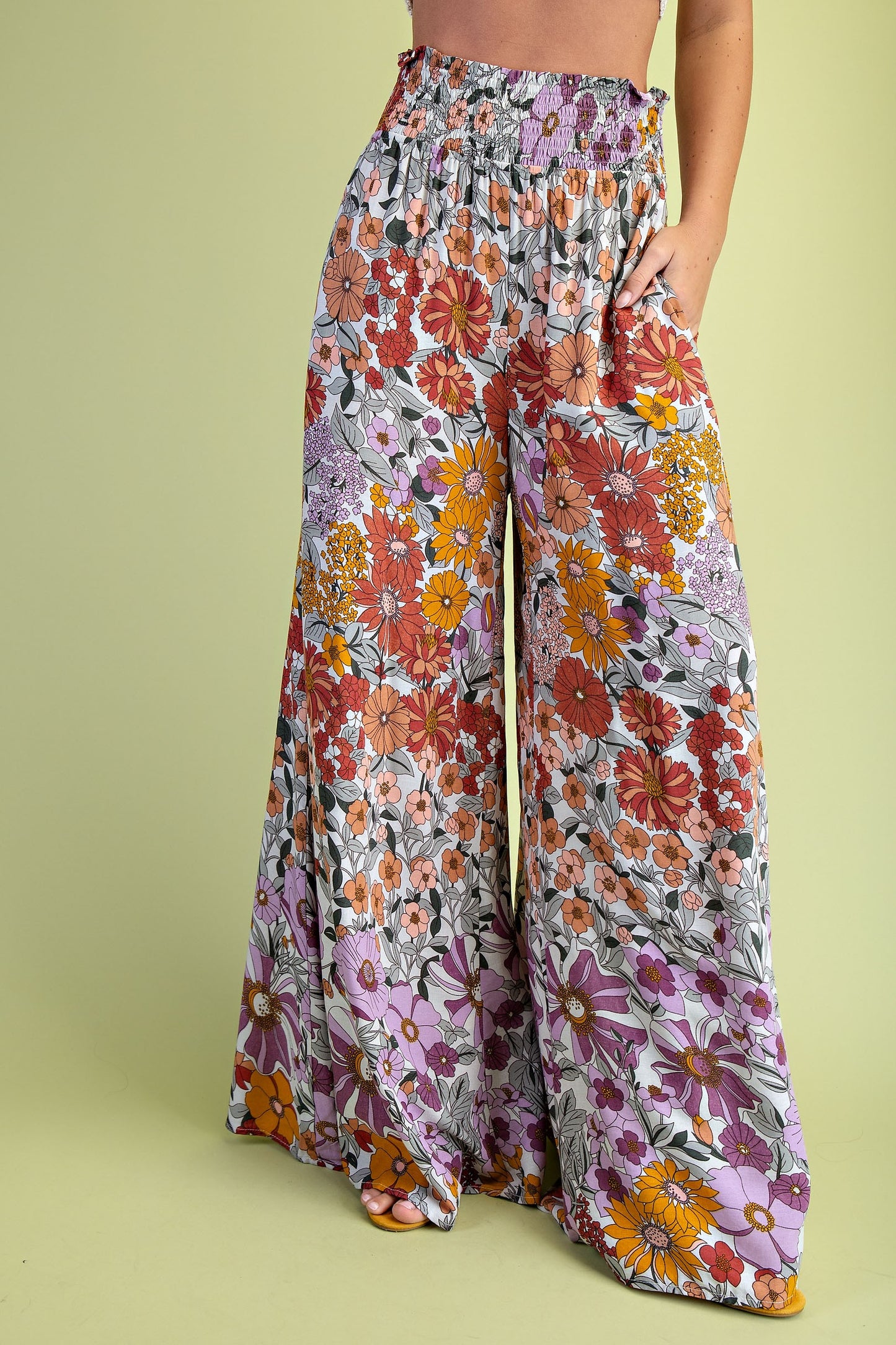 Wildflower Fields Flowy Pants