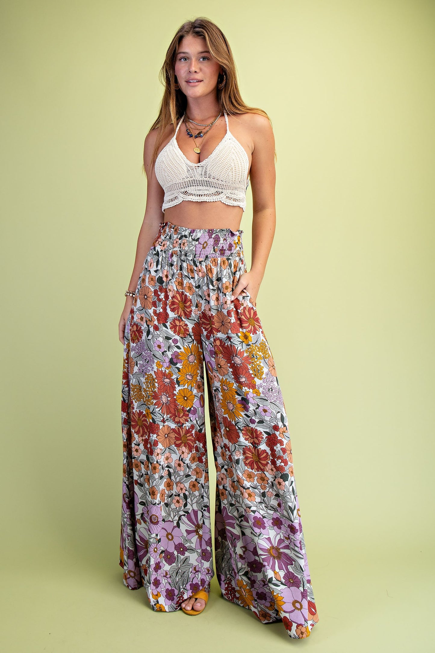 Wildflower Fields Flowy Pants