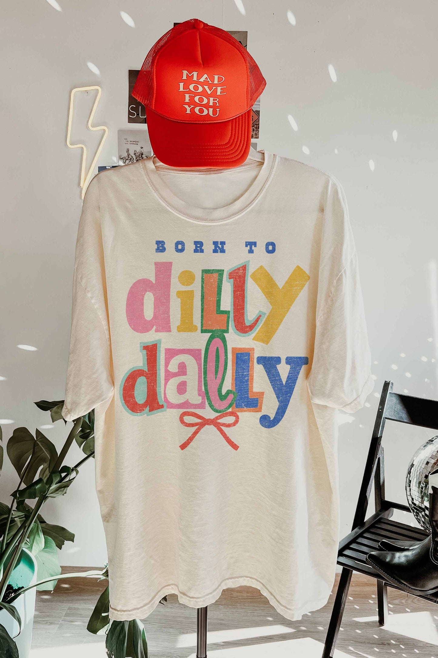 Dilly Dally Shirt-SAND