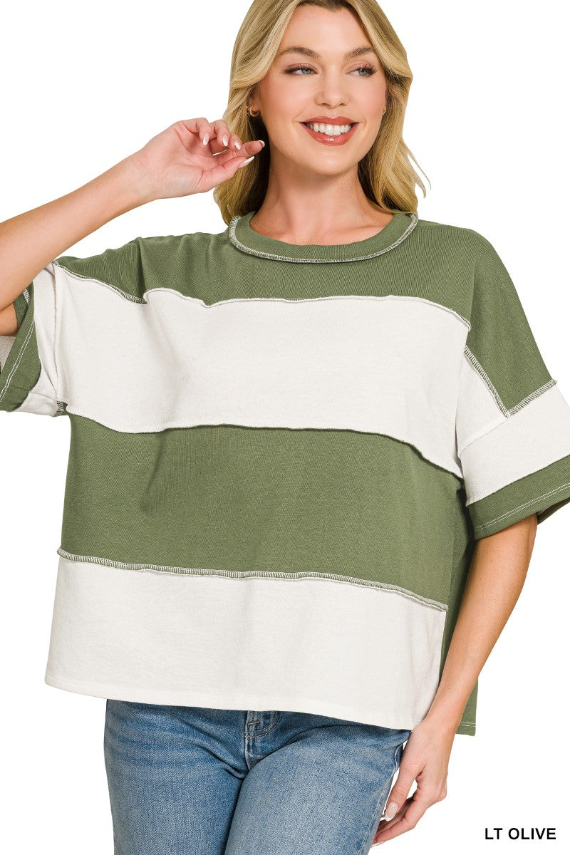 Sunny Days Striped Top