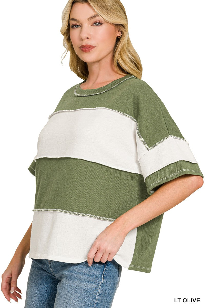 Sunny Days Striped Top