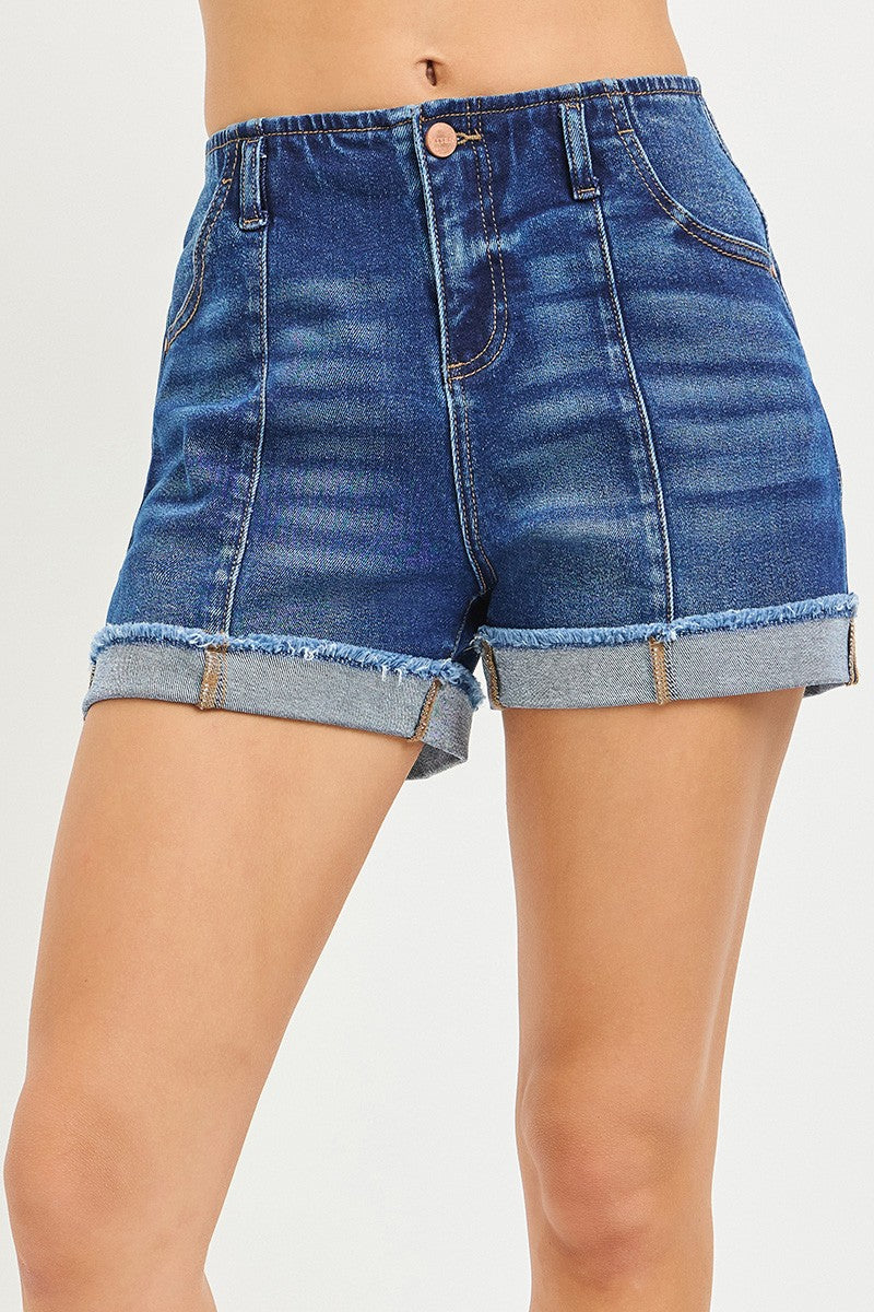 Slouchy Cuffed Shorts