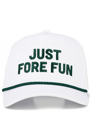 Just Fore Fun Trucker Hat