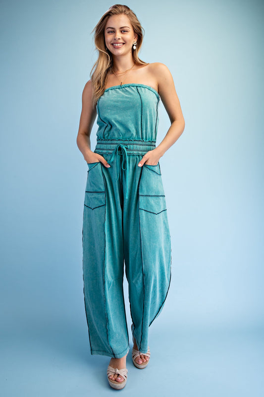 Dusty Blue Dreams Jumpsuit