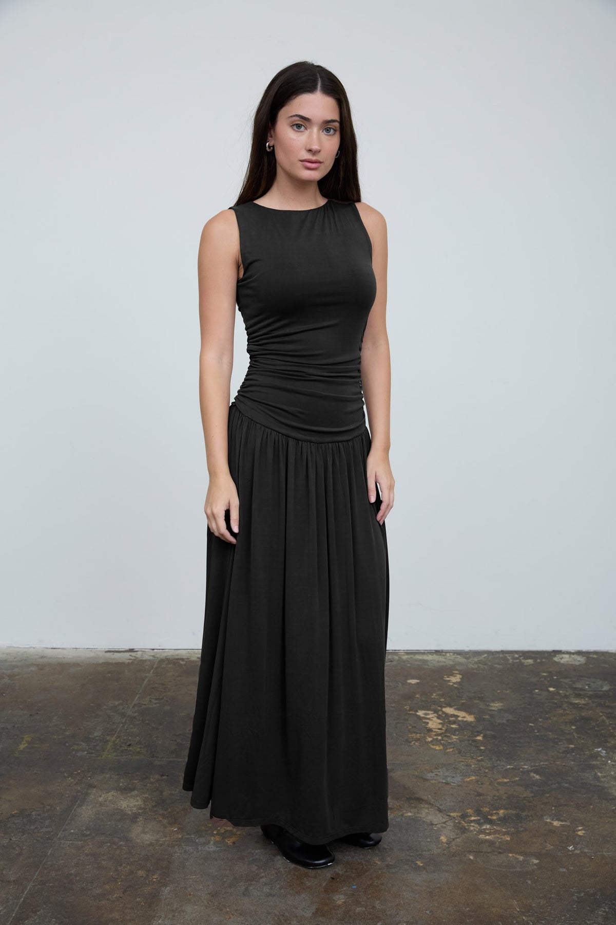 Date Night Sleeveless Maxi Dress