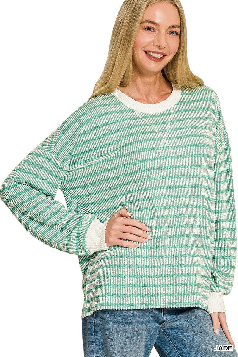 Textured Soft & Trendy Sweater-Multi
