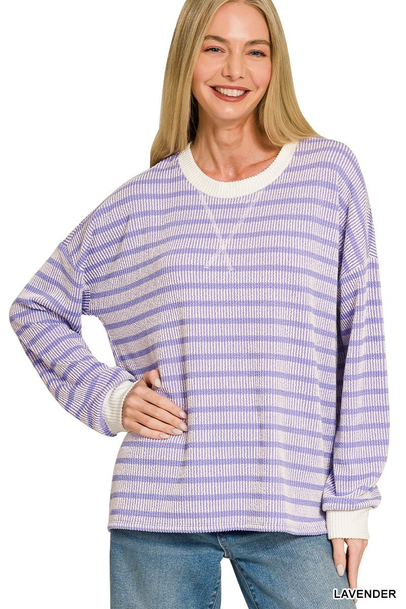Textured Soft & Trendy Sweater-Multi
