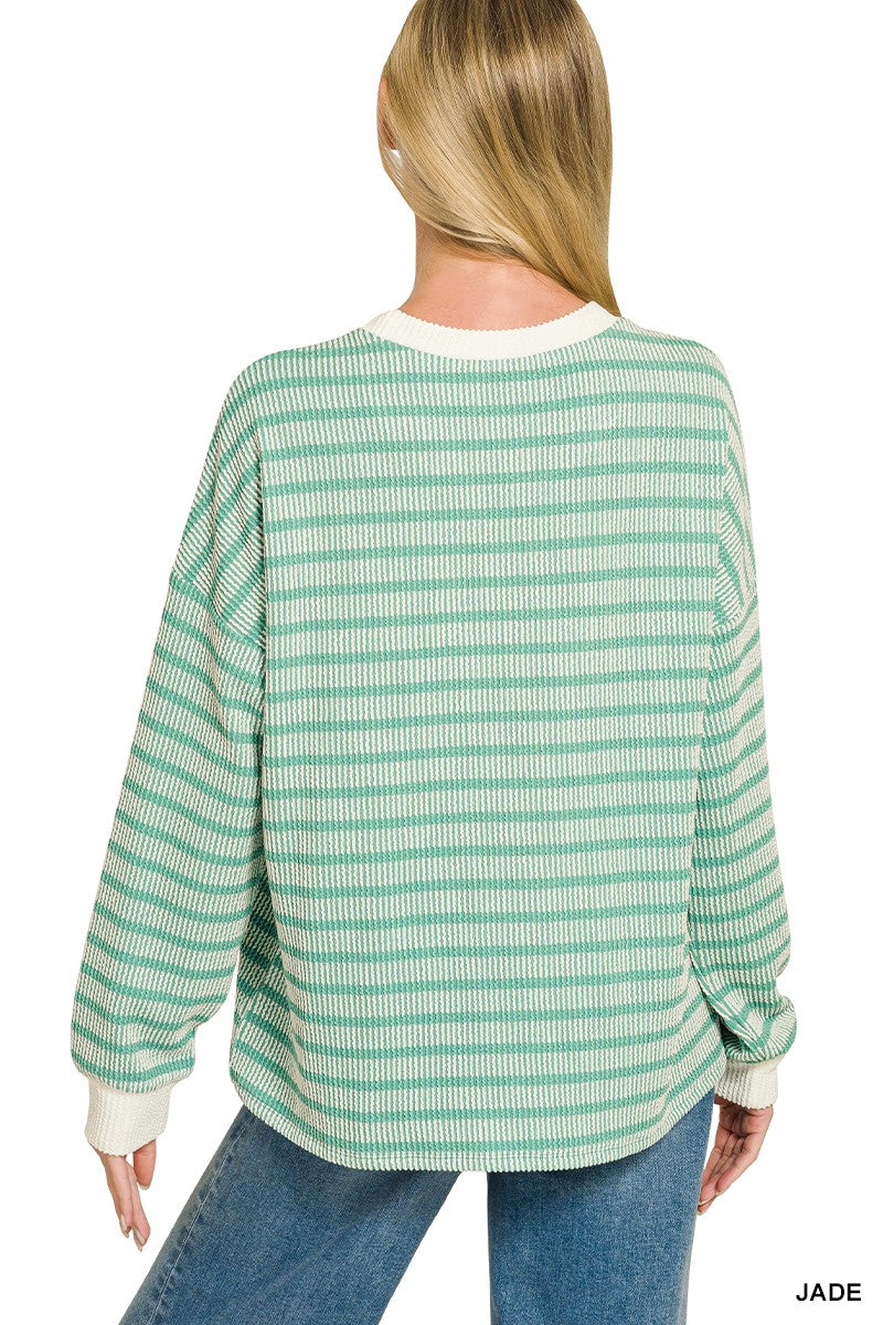 Textured Soft & Trendy Sweater-Multi