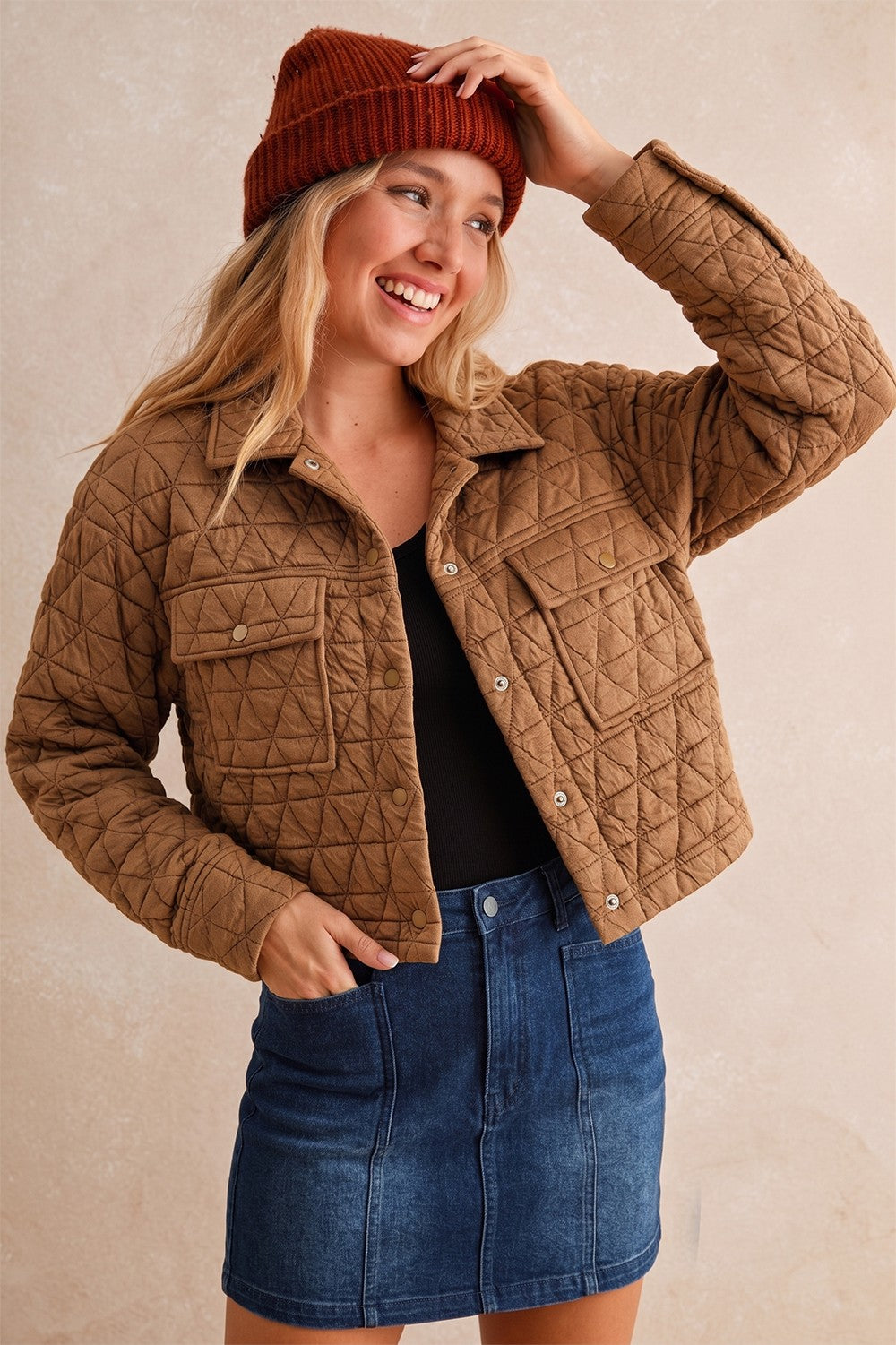 Morning Quilted Jacket With Pockets
