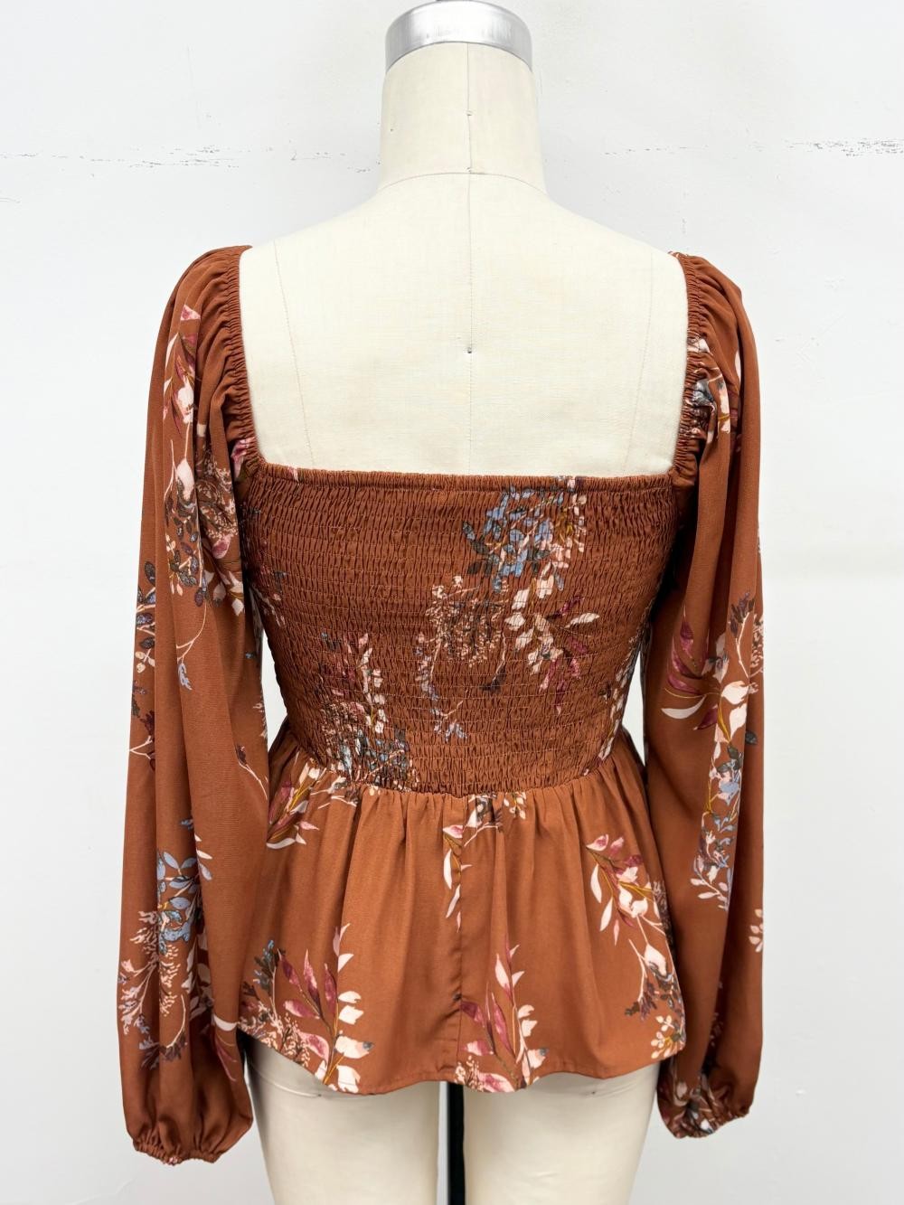 Autumn Peplum Family Top