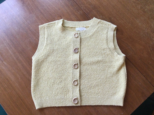 Beachy Shell Button Sweater