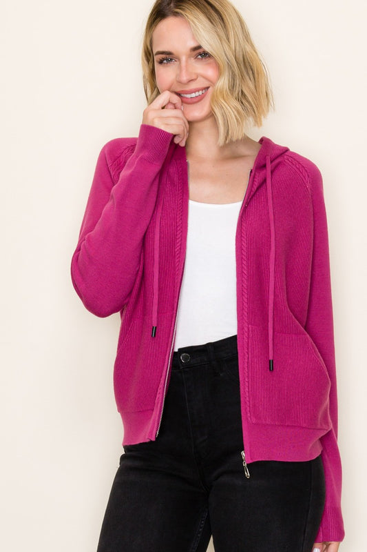 Berry Cute Luxe Hoodie