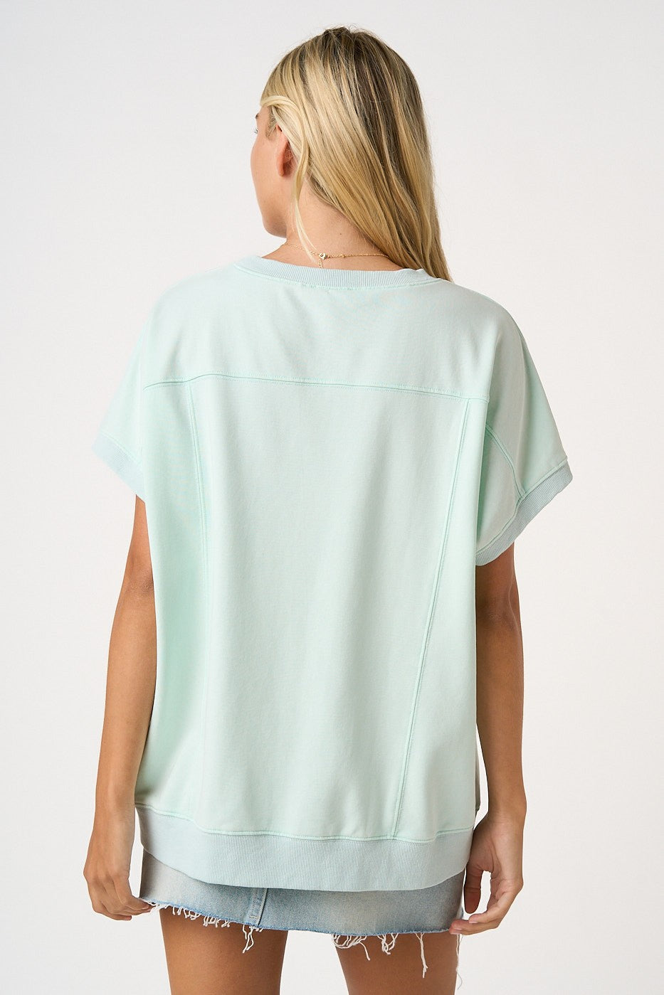 Jesus Loves You Patchwork Mineral Wash Tee