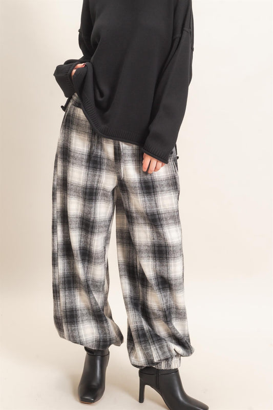 Corporate Girly Plaid Pants
