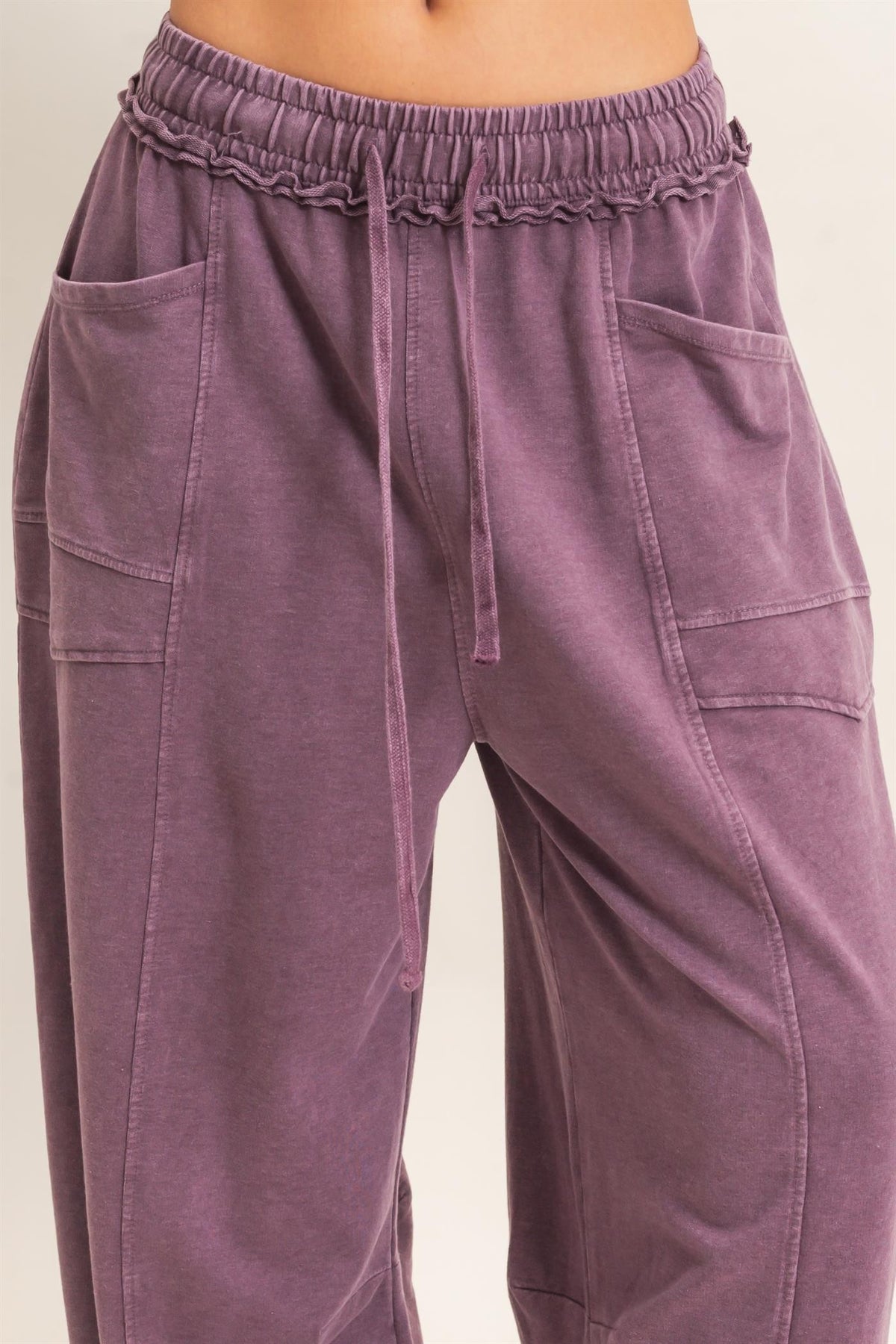 Mineral Washed Barrel Sweatpants